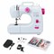 Costway 2-Speed Multi-function Fashion Portable Sewing Machine Serger w/16 Stitch Light